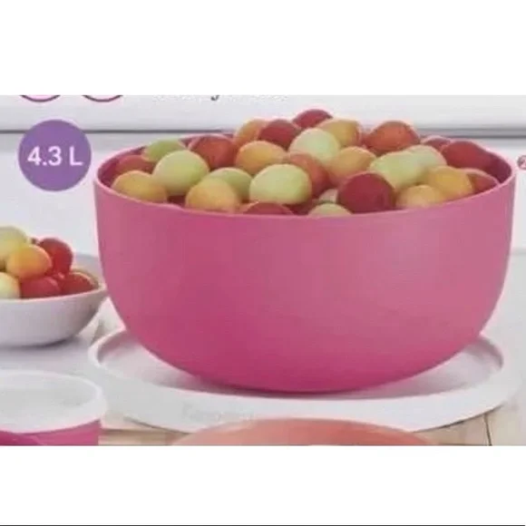 Tupperware | Kitchen | Tupperware Blossom Bowl 43 Liter | Poshmark